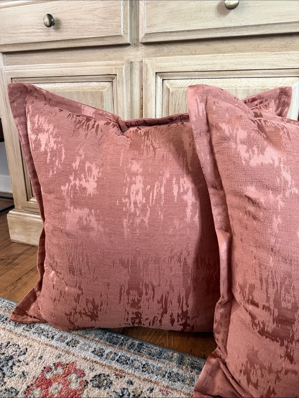 Target Blush Pink Velvet Accent Pillow